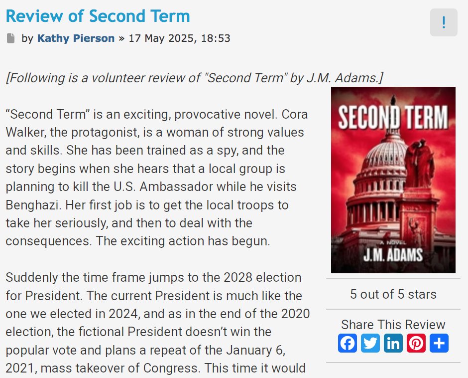 Five Star Review from: 
Kathy Pierson with Online Book Club
forums.onlinebookclub.org/viewtopic.php?…