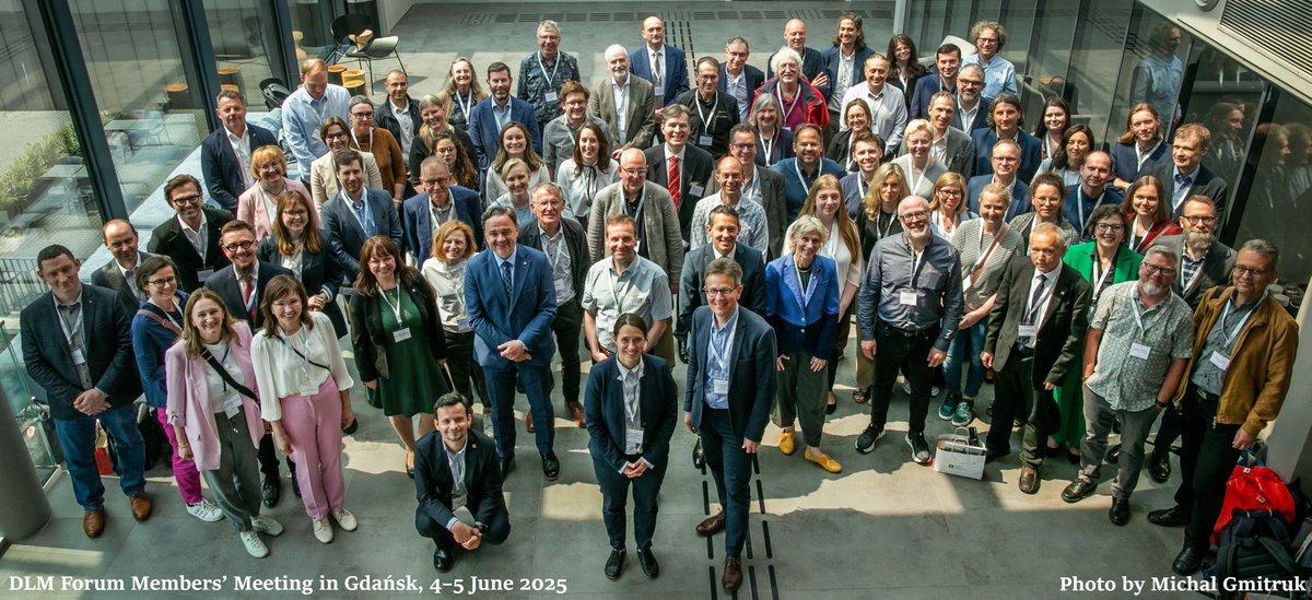 Thank you to everyone who took part in our Members’ Meeting in Gdańsk – whether on stage 🎤, backstage 🎬, or in the audience 👏!
 The next DLM Forum Members’ Meeting will take place in Copenhagen 🇩🇰 on 4–5 November 2025.
 The Call for Papers will be published later this month!