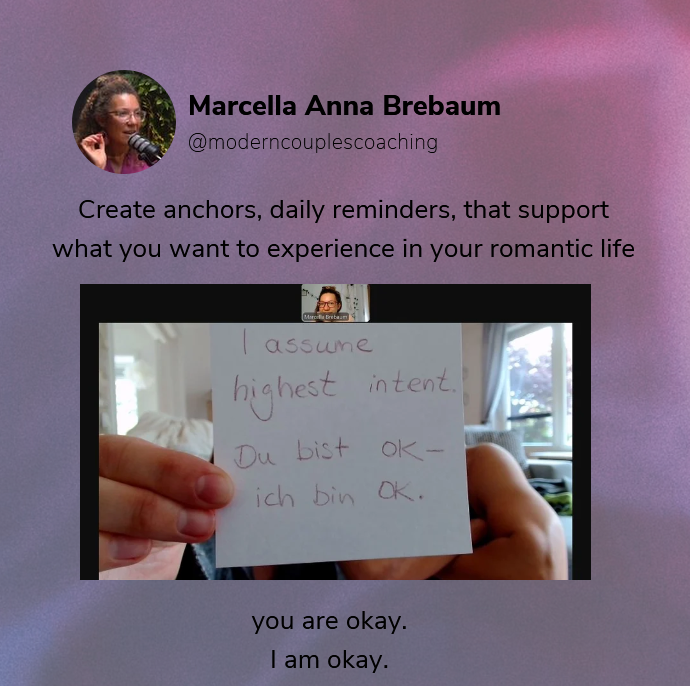 MarcellaBrebaum's tweet photo. you are spending 40+ hrs a week in ‘toxic’ work environment... your brain gets in the way of love. Do this instead: #love10x #couplescoaching #moderncouples https://t.co/hHplzSm4oy