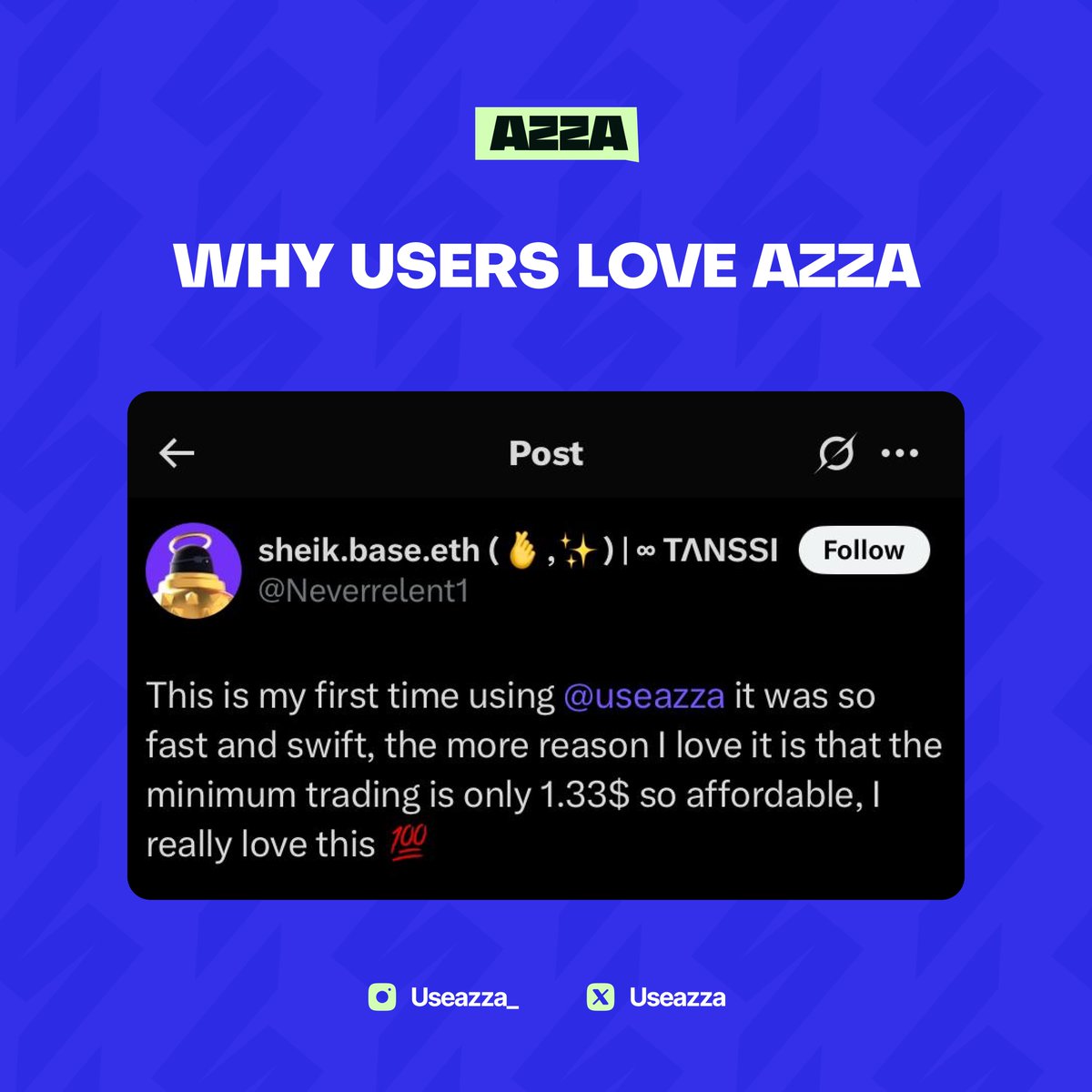 What’s it like using Azza⚡️?
We could tell you, but we’d rather show you why users keep coming back.

Already an Azzaman? We’d love to hear your favorite thing about using Azza.

Not yet? You can try it for yourself here:
bit.ly/AzzaAiAgent