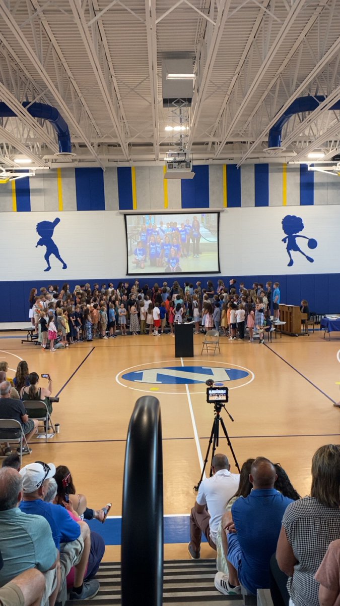 1/3 of the class of NASD 2033! Congrats to all the KBES 4th graders moving onto their new school next year! 💙