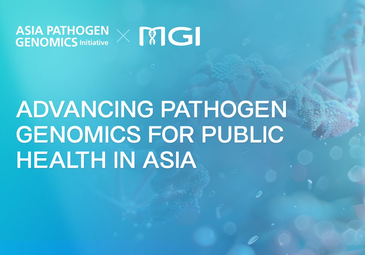 We are excited to announce our collaboration with  Asia Pathogen Genomics Initiative (Asia PGI) to enhance pathogen #genomics for public health across Asia.   

For full press release: en.mgi-tech.com/news/538/

#PublicHealth  #Singapore #pandemic #partnership #DNSBEQ