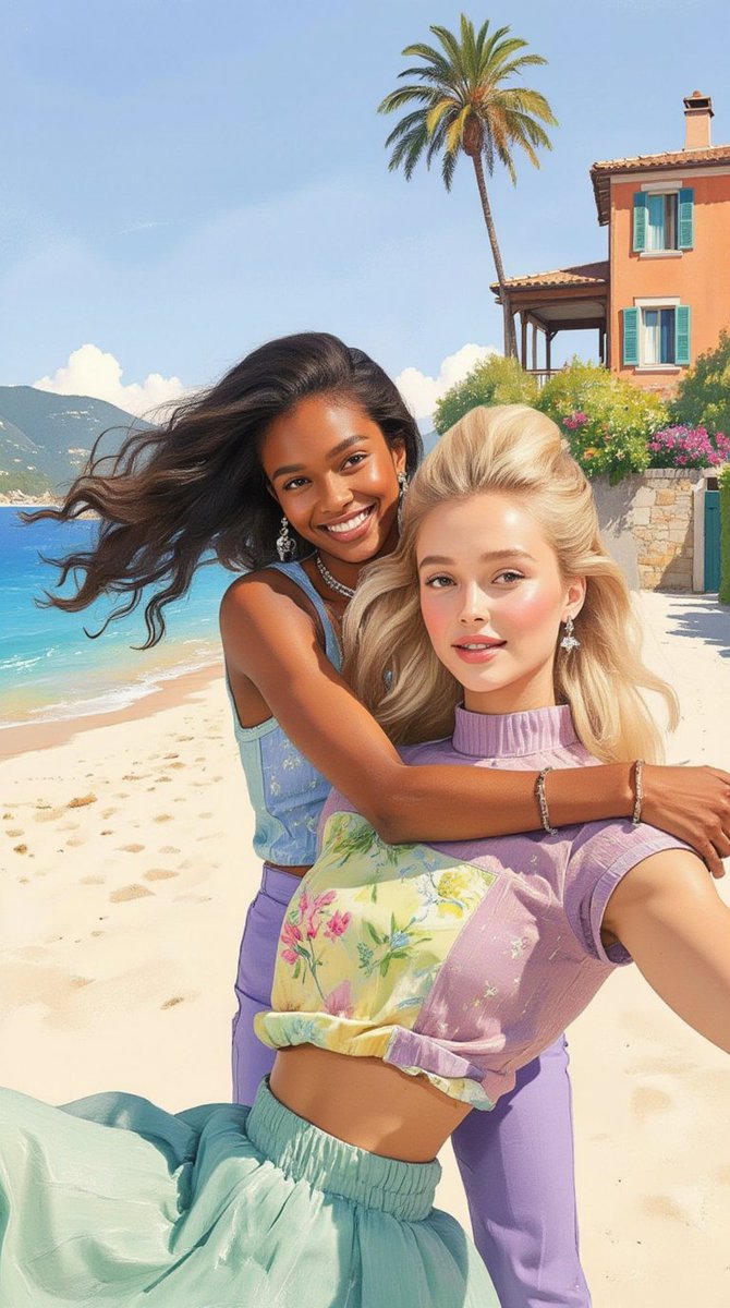 Pandora190910's tweet image. When one complements the other...🫶
#SquirrelThoughts #Mindfulness #InTheMoment #HereAndNow #AIArt