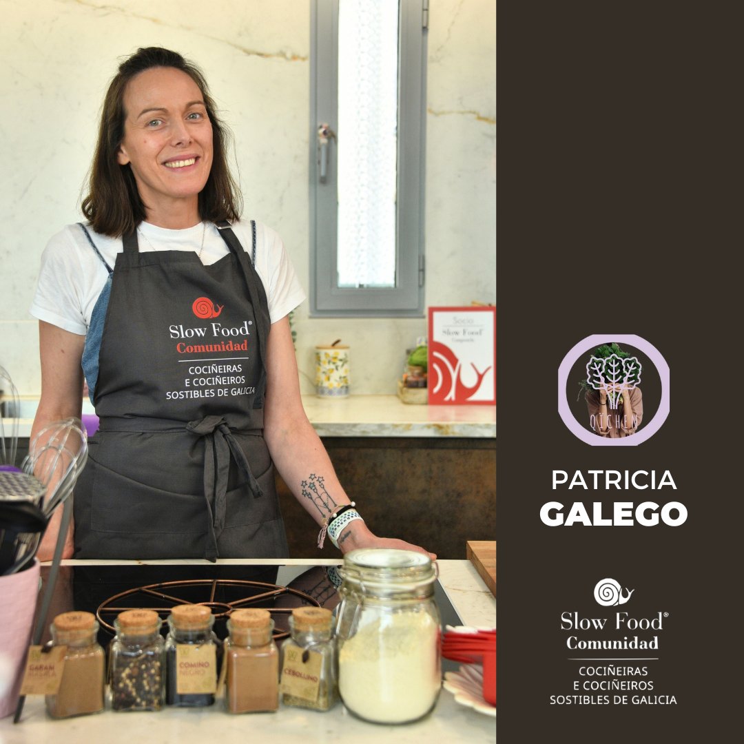 Slow Food Compostela 🐌 (@slowcompostela) on Twitter photo 🆕 Nova incorporación á 𝑪𝒐𝒎𝒖𝒏𝒊𝒅𝒂𝒅𝒆 𝒅𝒆 𝑪𝒐𝒄𝒊𝒏̃𝒆𝒊𝒓𝒂𝒔 𝒆 𝑪𝒐𝒄𝒊𝒏̃𝒆𝒊𝒓𝒐𝒔 𝑺𝒐𝒔𝒕𝒊𝒃𝒍𝒆𝒔 𝒅𝒆 𝑮𝒂𝒍𝒊𝒄𝒊𝒂‼️
👩🍳 <a href="/patriciagalego2/">Patricia Galego</a> leva a cociña na alma. Medrou entre potas e pratos no bodegón familiar.
+info: km0galiciaslowfood.com/2025/06/qichen… 🆕 Nova incorporación á 𝑪𝒐𝒎𝒖𝒏𝒊𝒅𝒂𝒅𝒆 𝒅𝒆 𝑪𝒐𝒄𝒊𝒏̃𝒆𝒊𝒓𝒂𝒔 𝒆 𝑪𝒐𝒄𝒊𝒏̃𝒆𝒊𝒓𝒐𝒔 𝑺𝒐𝒔𝒕𝒊𝒃𝒍𝒆𝒔 𝒅𝒆 𝑮𝒂𝒍𝒊𝒄𝒊𝒂‼️
👩🍳 <a href="/patriciagalego2/">Patricia Galego</a> leva a cociña na alma. Medrou entre potas e pratos no bodegón familiar.
+info: km0galiciaslowfood.com/2025/06/qichen…