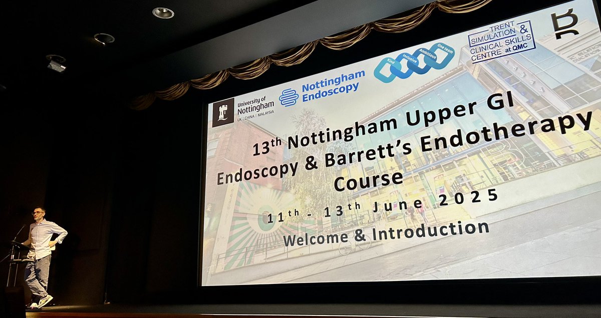 Anjan Dhar (@anjan_dhar6) on Twitter photo Probably one of the best Upper GI Focussed meetings in the U.K. at Nottingham gets underway today with >10 international speakers amongst all well known U.K. names in this field. Huge thanks, Jacobo for organising. <a href="/BritSocGastro/">BSG</a> <a href="/BSGTrainees/">BSG Trainees</a> <a href="/BSGNurses/">BSG Nursing</a> <a href="/UniofNottingham/">Uni of Nottingham #WeAreUoN</a> Probably one of the best Upper GI Focussed meetings in the U.K. at Nottingham gets underway today with >10 international speakers amongst all well known U.K. names in this field. Huge thanks, Jacobo for organising. <a href="/BritSocGastro/">BSG</a> <a href="/BSGTrainees/">BSG Trainees</a> <a href="/BSGNurses/">BSG Nursing</a> <a href="/UniofNottingham/">Uni of Nottingham #WeAreUoN</a>