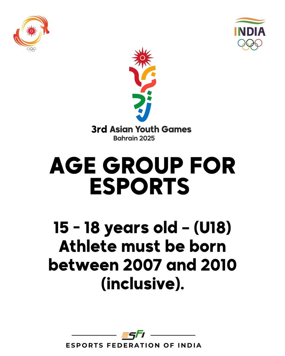 Esports Federation of India tweet media