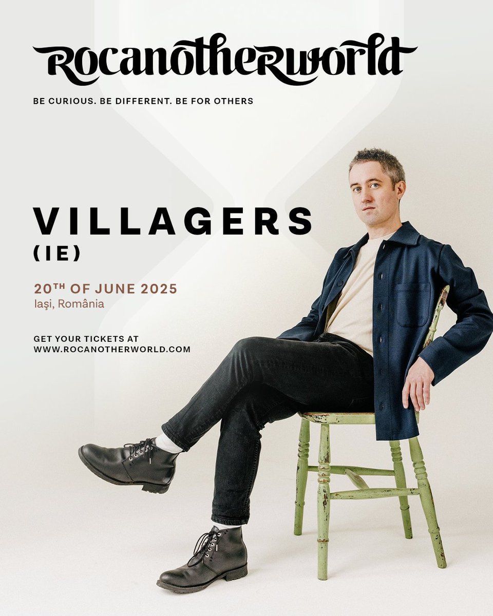 Romania!  Next week <a href="/wearevillagers/">Villagers</a> will return for 2 full band shows <a href="/expirat/">Expirat</a> Bucharest (19 June) &amp; <a href="/rocanotherworld/">Rocanotherworld</a> Festival, Iasi (20 June).  TICKETS wearevillagers.com/live 😁
