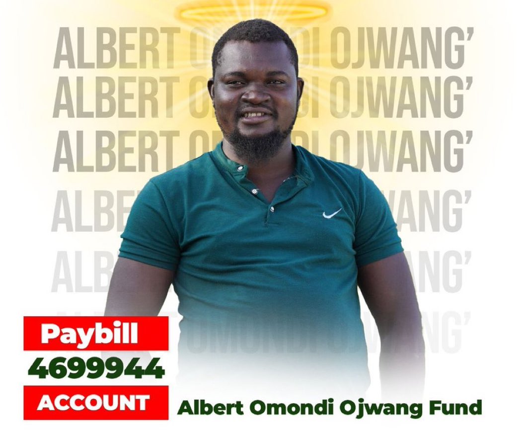 MigunaMiguna's tweet image. I support.

Justice for Albert Ojwang’ by raising funds for his family and protesting by all means necessary against his murderers and making sure they are held to account. Circulate everywhere. I just hope this is legit! #Justice4AlbertOjwang 
#ArrestEliudLagat #RutoMustGoNow