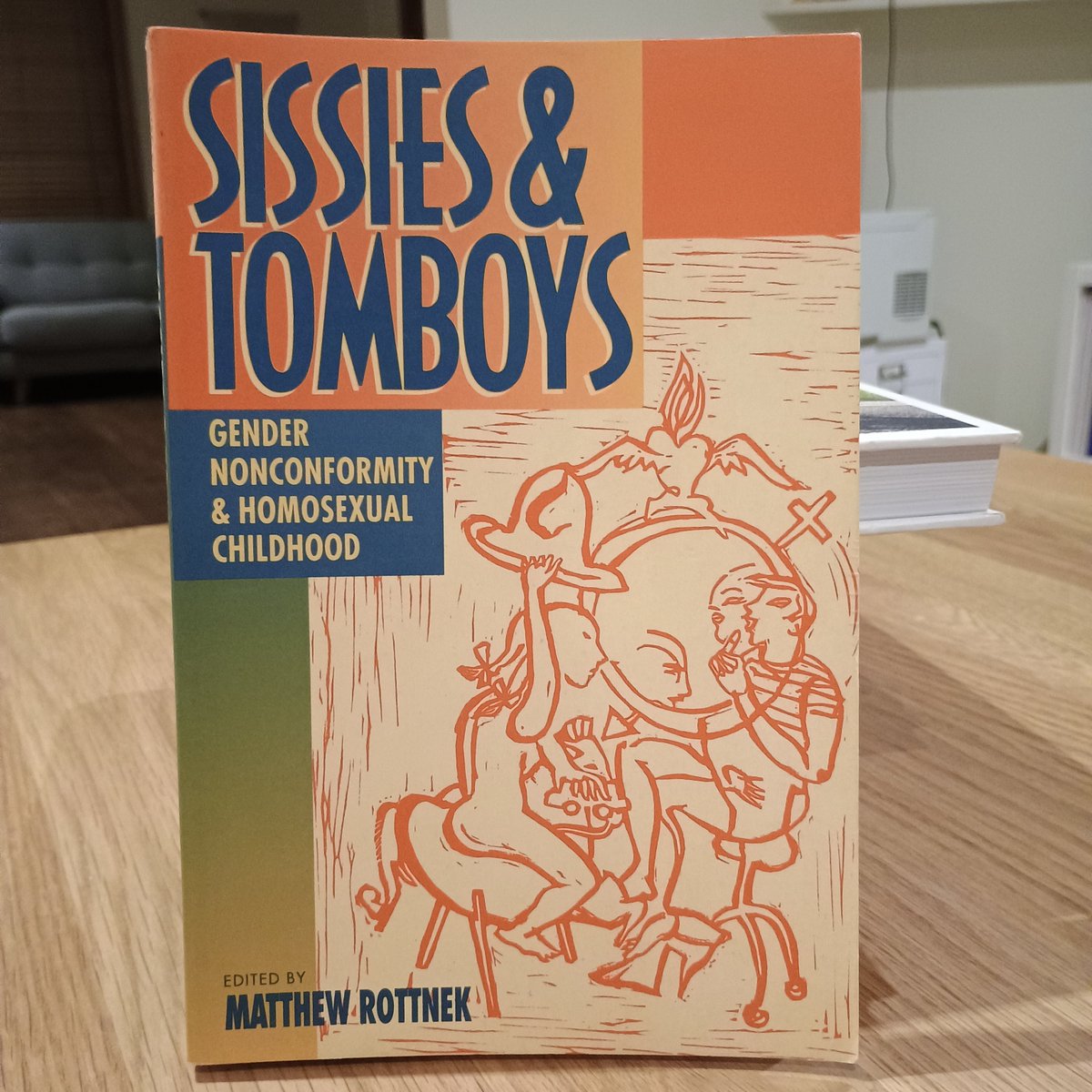 Back in 1999 we could have mature conversations in a book on a tricky subject. We could also acknowledge that most GNC kids would tun out gay, and should be free from being psychopathogised. Now we block their puberty 😞