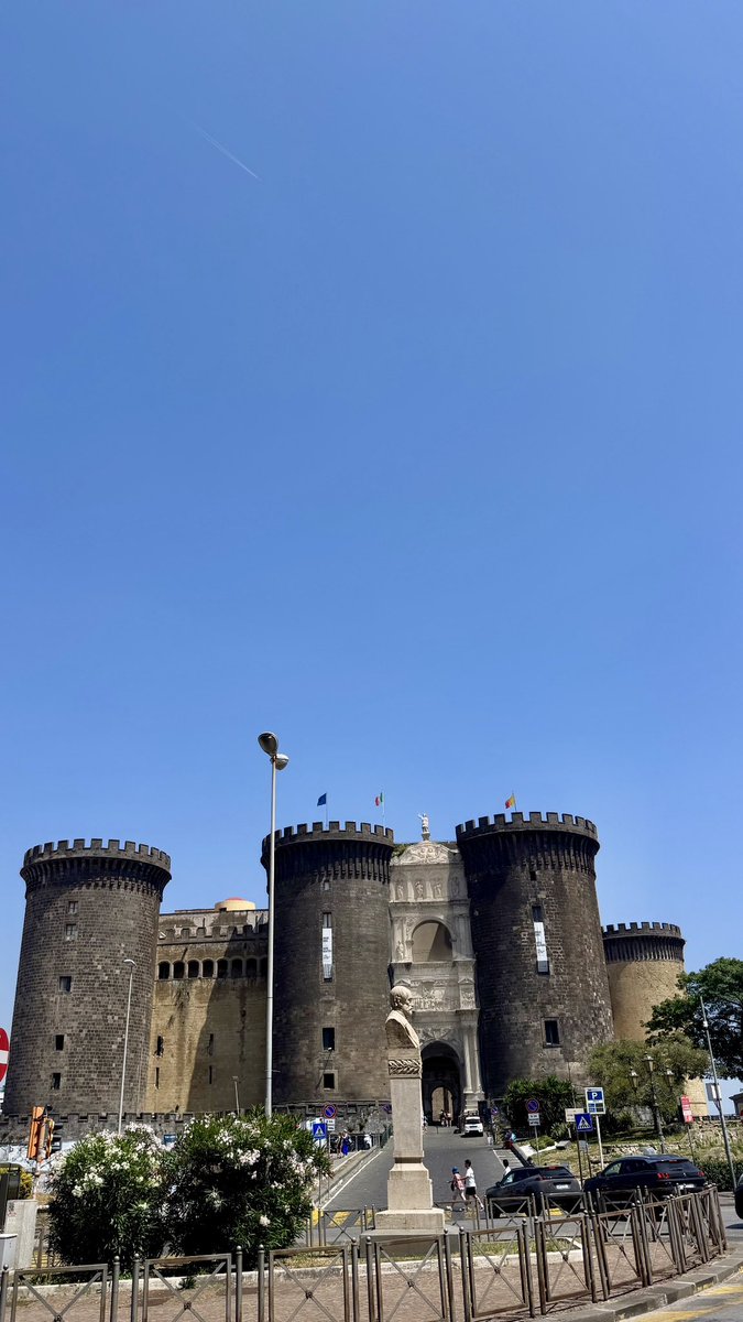 Filming in beautiful #Naples which will host the <a href="/americascup/">americascup</a> for the first time in 2027. My story soon for <a href="/CGTNEurope/">CGTN Europe</a> Italy ⛵️ 🇮🇹