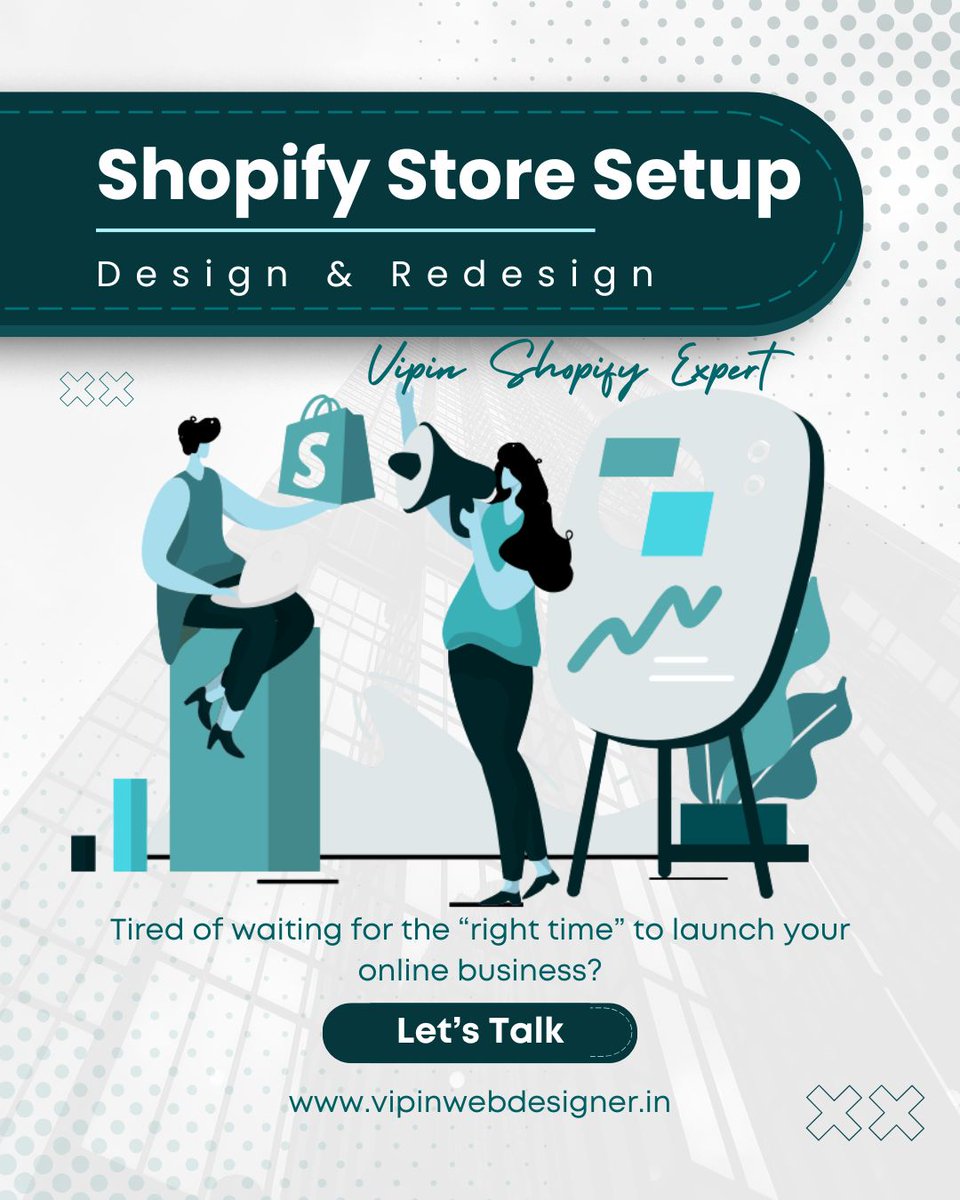 FreelanceWeb4's tweet photo. 🛍️ Want to Start Your Online Store? Let Us Set It Up for You!
🎯 Your Business Idea Deserves More Than Just a Dream... It Deserves a Storefront!

Tired of waiting for the “right time” to launch your online business? #shopifystore #ShopifyDeveloper https://t.co/4ljZyqYiVu