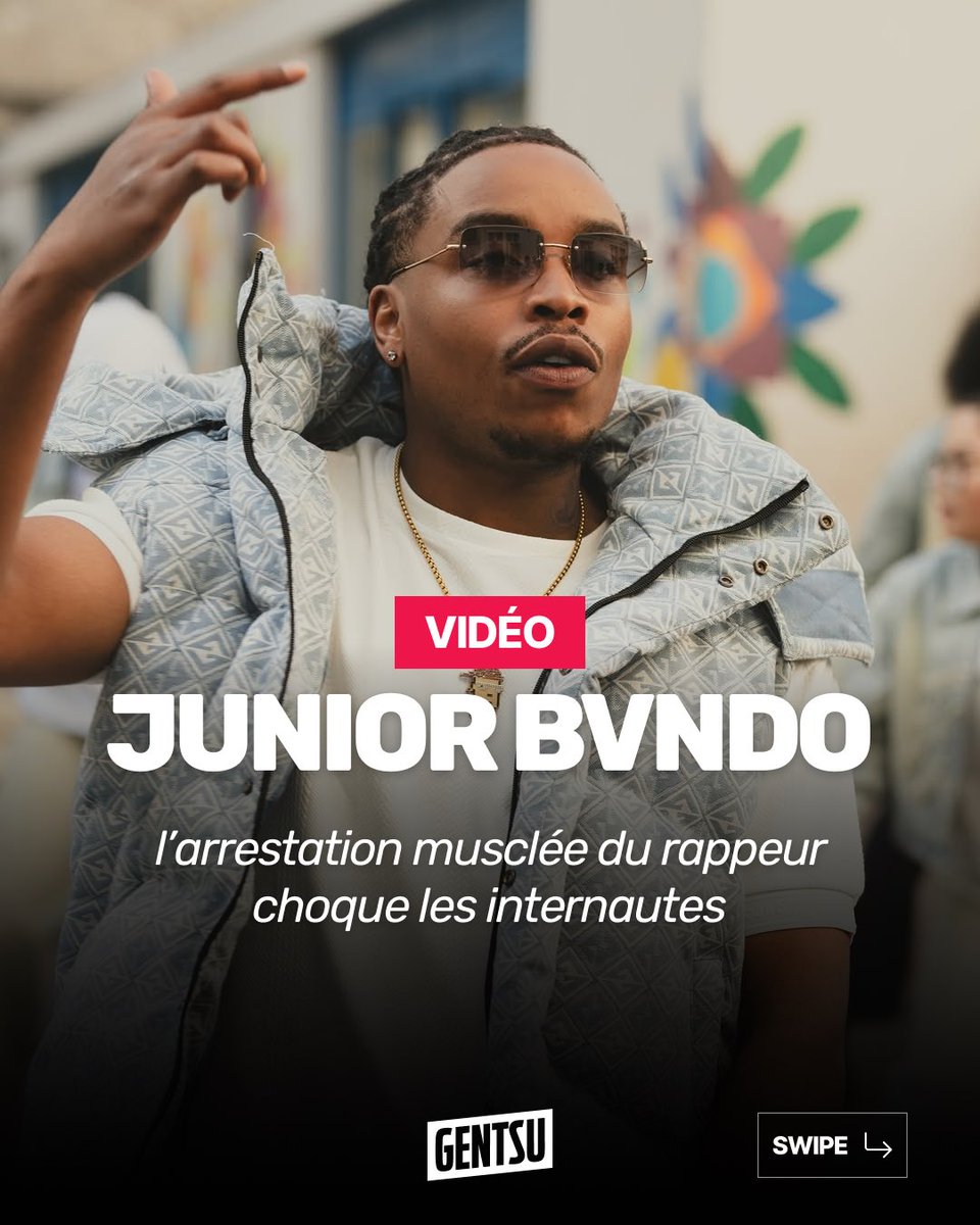Le rappeur Junior Bvndo a été arrêté ce lundi 9 juin dans le 18e arrondissement de Paris. Sur les images diffusées, on le voit au sol, criant, alors que son pantalon descend sous la force de l’intervention