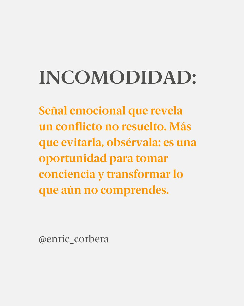 🤯La incomodidad nos señala lo que aún no entendemos. 🔎Observarla es el primer paso para cambiar.

🧏¿Estás dispuesto a escuchar lo que te dice?

#FelizMiercoles  #bioneuroemocion #Motivation #Inspiration #newpost #new #amor