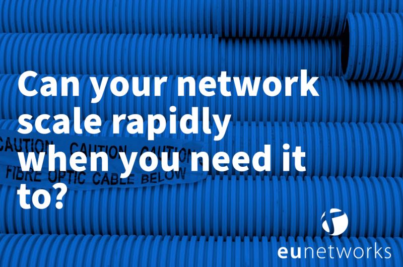 Can your network scale rapidly when you need it to? Our network delivers ultra high bandwidth 400G services across our entire long haul &amp; metro footprint, supporting the evolution of our customer’s bandwidth journeys from 100G to 400G &amp; beyond.Learn more eun.io/3ze0eu3