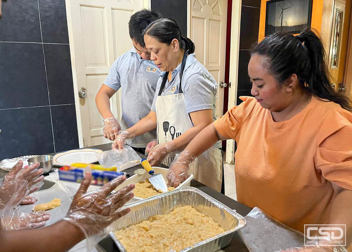 CFO_CSD's tweet image. STA. ROSA CITY, LAGUNA – The Christian Society for the Deaf (CSD) conducted an Espasol Making activity. Deaf brethren who attended this activity truly enjoyed it, thus strengthening their faith and fostering camaraderie with the CSD Officers.

#CSDEspasolMaking