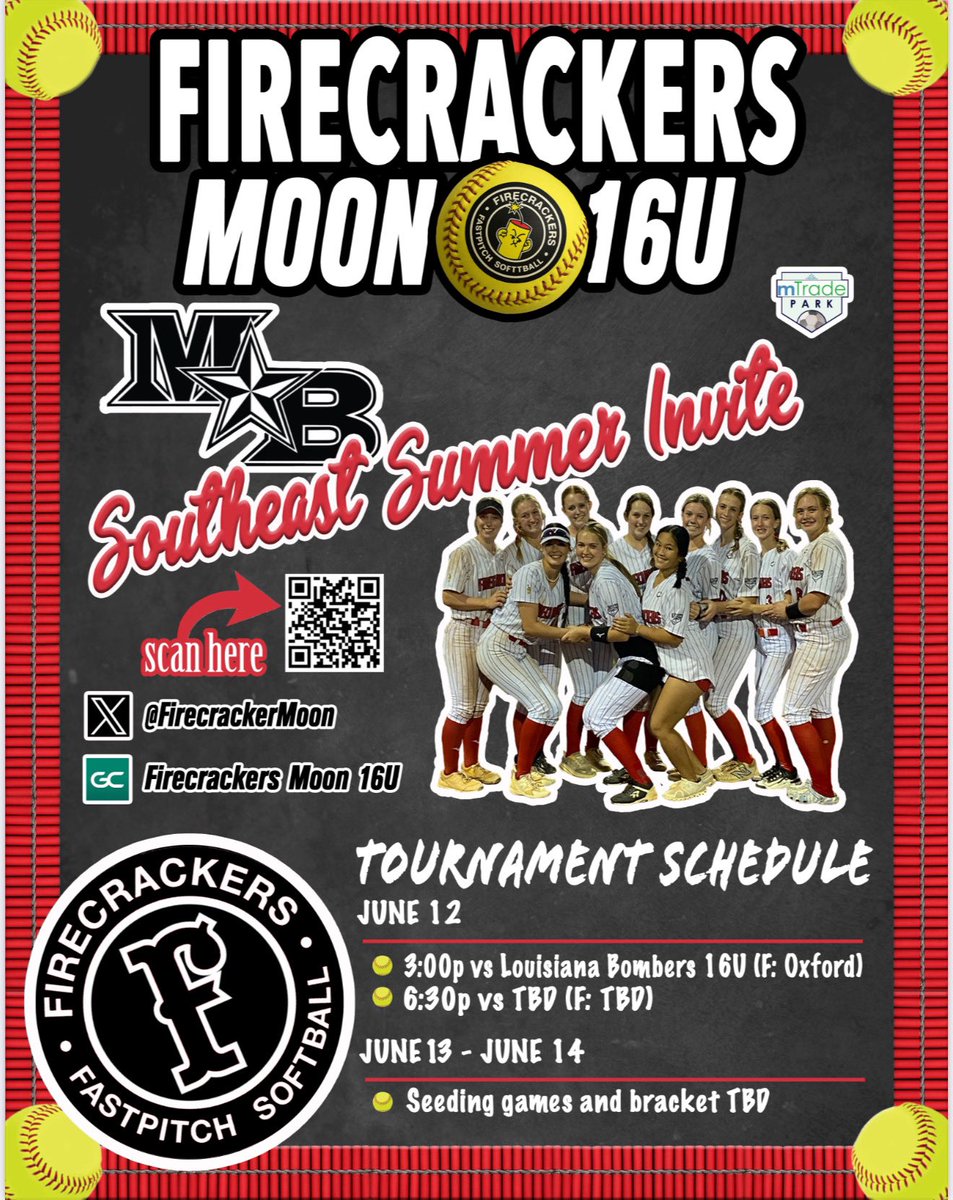 Emily Darby (@emilydarby2028) on Twitter photo Headed to Mississippi Bombers Southeast Summer Imvite, schedule drop! #SEI2025 <a href="/FirecrackerMoon/">Firecrackers-Moon</a> <a href="/IHartFastpitch/">I❤️Fastpitch</a> <a href="/SoftballDown/">Down South Softball</a> <a href="/SoftbalAmerica/">Softball America</a> <a href="/DirectRecruits/">Direct Recruits</a> <a href="/SBRRetweets/">Softball Recruiting Reposts</a> <a href="/fastpitchwatch/">Fastpitch Watch</a> <a href="/ImpactRetweets/">Impact Promotions</a> <a href="/DirectRecruits/">Direct Recruits</a> <a href="/FastpitchFlex/">FastpitchFlex</a> <a href="/BeThatPlayer1/">Be That Player</a> Headed to Mississippi Bombers Southeast Summer Imvite, schedule drop! #SEI2025 <a href="/FirecrackerMoon/">Firecrackers-Moon</a> <a href="/IHartFastpitch/">I❤️Fastpitch</a> <a href="/SoftballDown/">Down South Softball</a> <a href="/SoftbalAmerica/">Softball America</a> <a href="/DirectRecruits/">Direct Recruits</a> <a href="/SBRRetweets/">Softball Recruiting Reposts</a> <a href="/fastpitchwatch/">Fastpitch Watch</a> <a href="/ImpactRetweets/">Impact Promotions</a> <a href="/DirectRecruits/">Direct Recruits</a> <a href="/FastpitchFlex/">FastpitchFlex</a> <a href="/BeThatPlayer1/">Be That Player</a>
