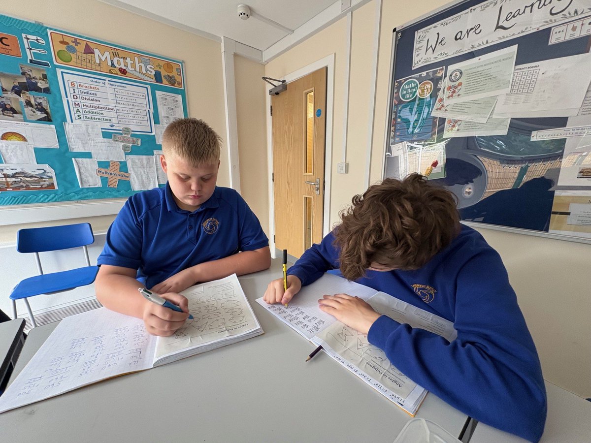 We are really proud of my Hub pupils and their Maths work at the moment, they have just been flat out working on missing angles in and around polygons! Amazing work!! #maths #proud #SEND