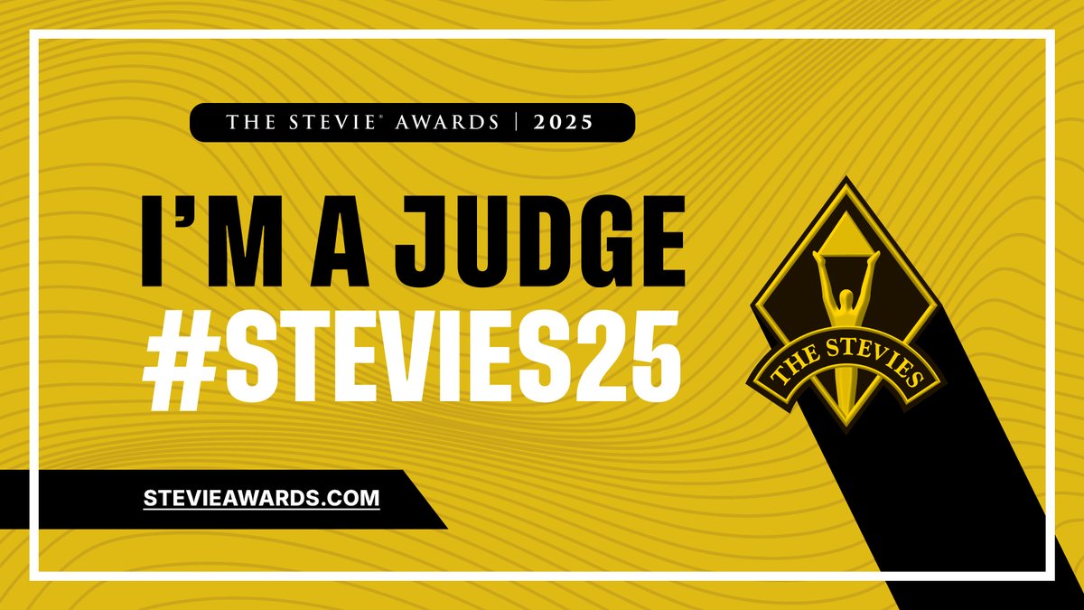 I’m honored to share that I’ve been invited to serve as Chair of the Marketing, Creative &amp; Event Awards Judging Committee for the <a href="/TheStevieAwards/">The Stevie® Awards</a> . I look forward to contributing alongside inspiring leaders and celebrating global creativity and innovation.
#GlobalImpact