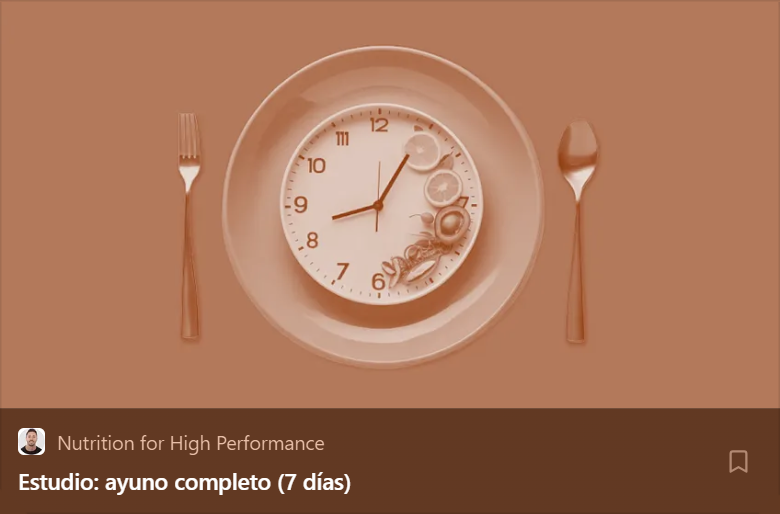 🍽️ Ayuno prolongado (7 días)

Kolnes KJ. et al. 2025 evaluaron los cambios que se producen ante un ayuno prolongado (7 días).

La composición corporal, la fuerza o la oxidación de sustratos fueron algunos de los parámetros medidos.

Enlace: open.substack.com/pub/dariosanta…