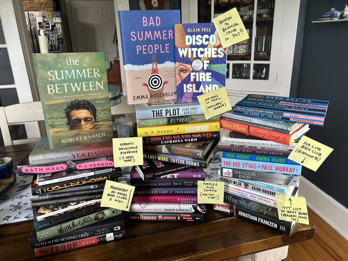 Shawn T. Anderson ๐ณ๏ธโ๐ (@shawntwrites) on Twitter photo Grab a coffee & join us Friday 6/13 at 5am ET! <a href="/RW_Igloo/">Ralph Walker</a>, Susan K, and I are hosting the #SummerReading #5amWritersClub VDP. #Reading obsessions, #Book recommendations, connect w/ the #WritingCommunity โฆ
DM for the Zoom link.
My summer TBR is somewhere in these stacks.๐คฃ Grab a coffee & join us Friday 6/13 at 5am ET! <a href="/RW_Igloo/">Ralph Walker</a>, Susan K, and I are hosting the #SummerReading #5amWritersClub VDP. #Reading obsessions, #Book recommendations, connect w/ the #WritingCommunity โฆ
DM for the Zoom link.
My summer TBR is somewhere in these stacks.๐คฃ
