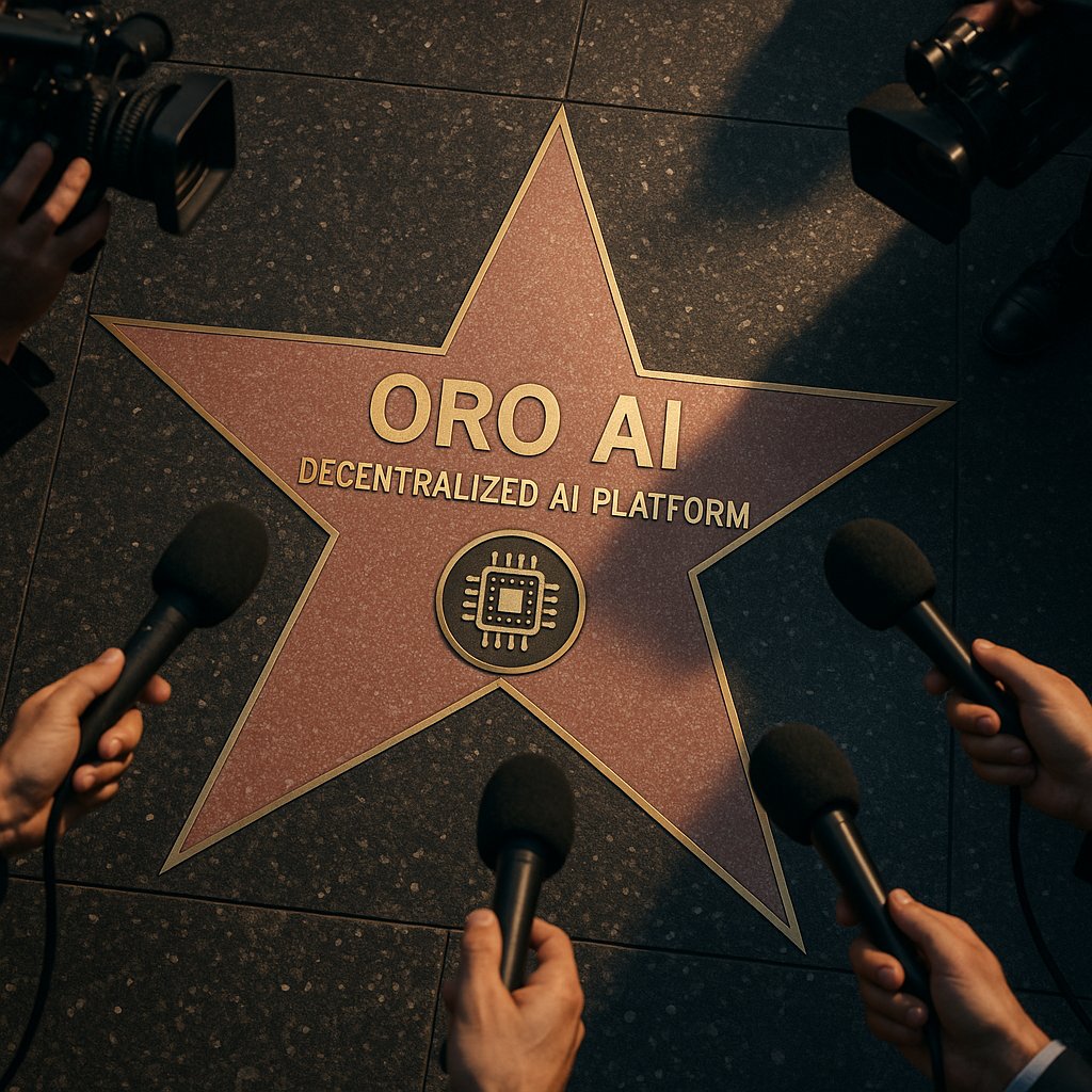 PurnamaSatoshi's tweet photo. 🌟 ORO AI just claimed its star on the Walk of Fame — but this one’s for decentralized intelligence.
The future of AI isn’t Big Tech — it’s owned by you.
🎥��� The world is watching.

@getoro_xyz

#OROAI #Web3 #DecentralizedAI #AIrevolution #YourDataYourPower https://t.co/erDcreVHcd