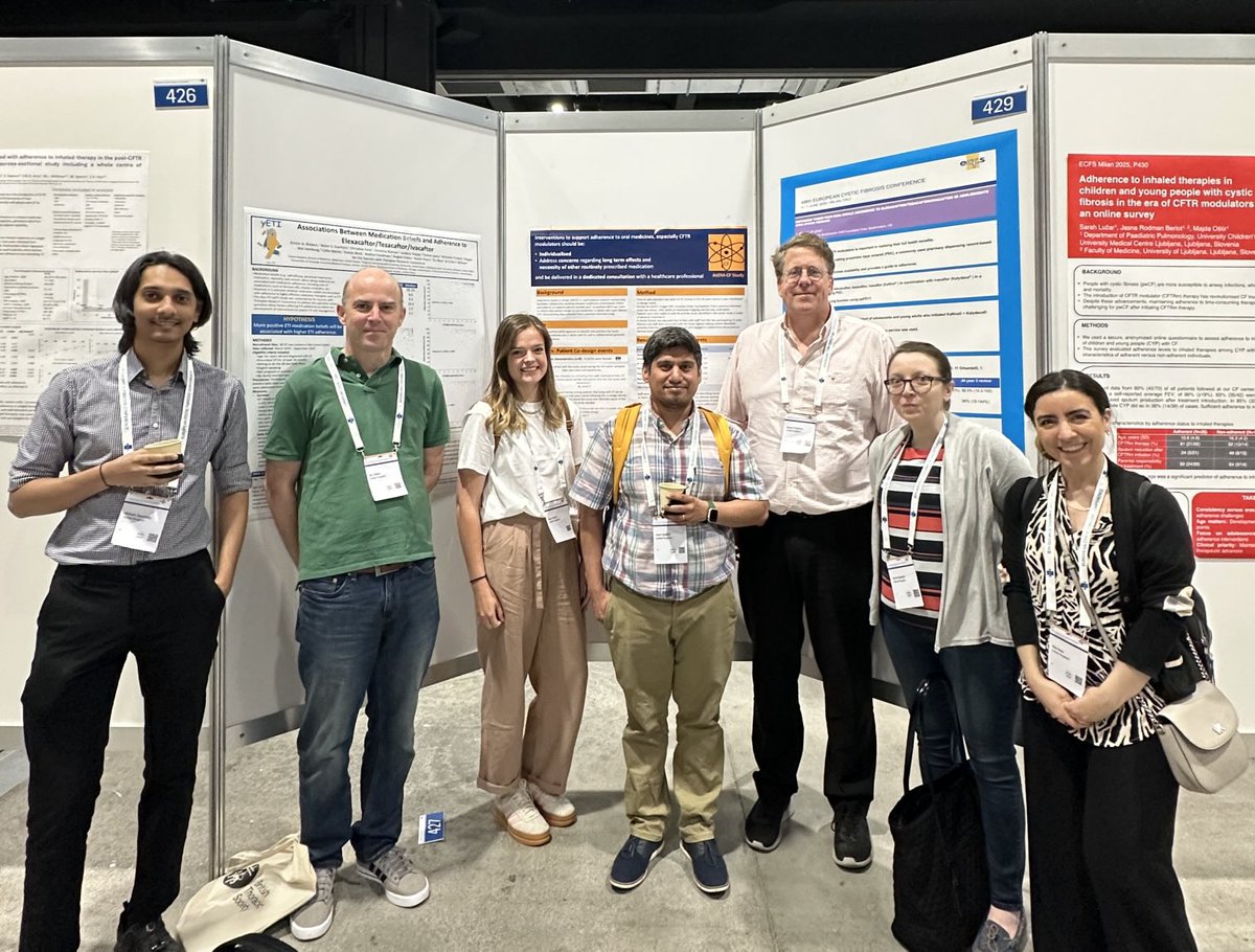Cystic Fibrosis (@cfleeds) on Twitter photo โฆ<a href="/CFLeeds/">Cystic Fibrosis</a>โฉ had a fantastic time at the European Cystic Fibrosis Society Conference last week ๐ซ๐ฎ๐น The Leeds adult team learned lots, presented posters and even featured on the programme #goteam โฆ<a href="/CFLeeds/">Cystic Fibrosis</a>โฉ had a fantastic time at the European Cystic Fibrosis Society Conference last week ๐ซ๐ฎ๐น The Leeds adult team learned lots, presented posters and even featured on the programme #goteam