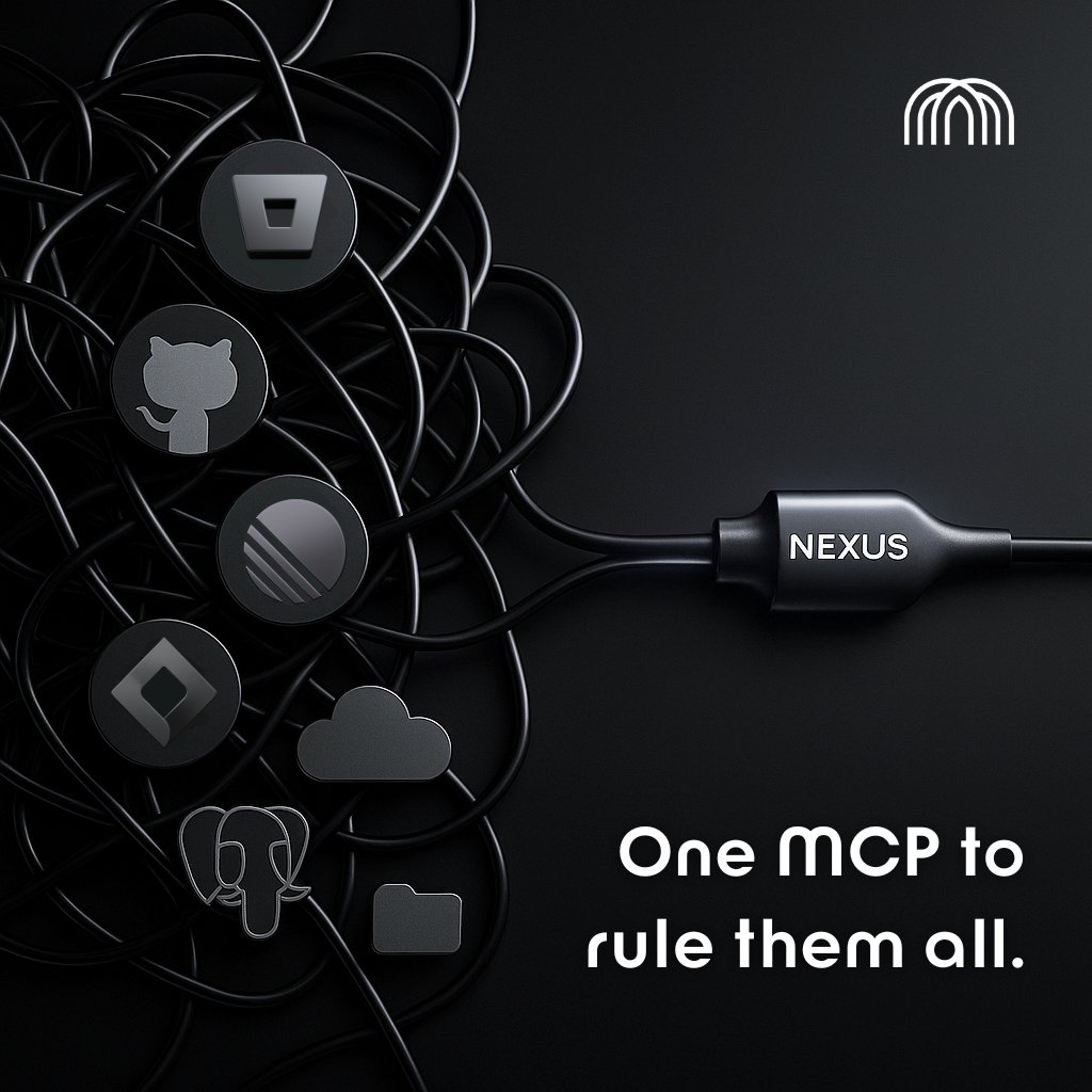 arclio_ai's tweet photo. What if you could replace 10 or more tool connections with just one? 🤯

Arclio Nexus is almost here — your universal MCP gateway for GitHub, Jira, Linear, and more.

No configs. No conflicts. No chaos.
Just orchestration.

#MCP #DevTools #BuildInPublic https://t.co/LJyGfucqrw