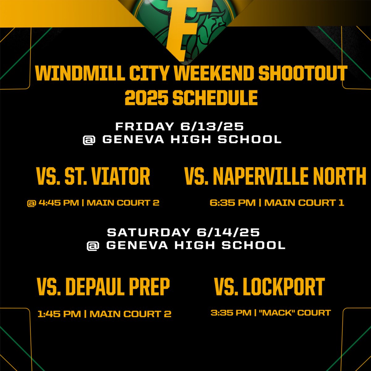 Excited to part of this event!  <a href="/WCW_NCAA_Live/">Windmill City Weekend Shootout 2025</a>