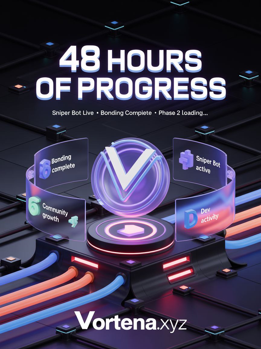 vortena_sol's tweet image. ⏳ Just 48 hours since launch...
 🎁 But we already have a big surprise for the community!

 Get ready, VORTENA is getting closer to its destination.

 #Vortena #Solana #UtilityProject $TENA