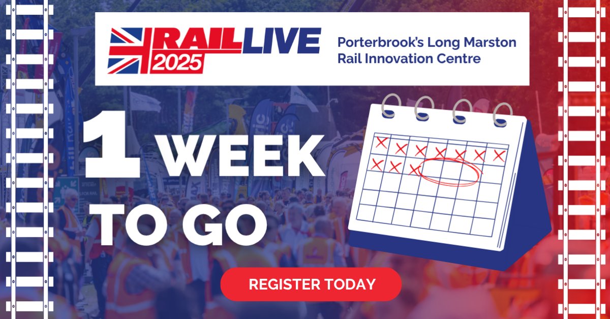 One week to go!

We are thrilled to be part of Rail Live 2025!

Visit us at Stand M94 to get a first look at what we have been building behind the scenes!

🎟️ Book your free ticket today: loom.ly/5BF5Te4

We look forward to seeing you there!

#Raillive2025 #EuropaPLC