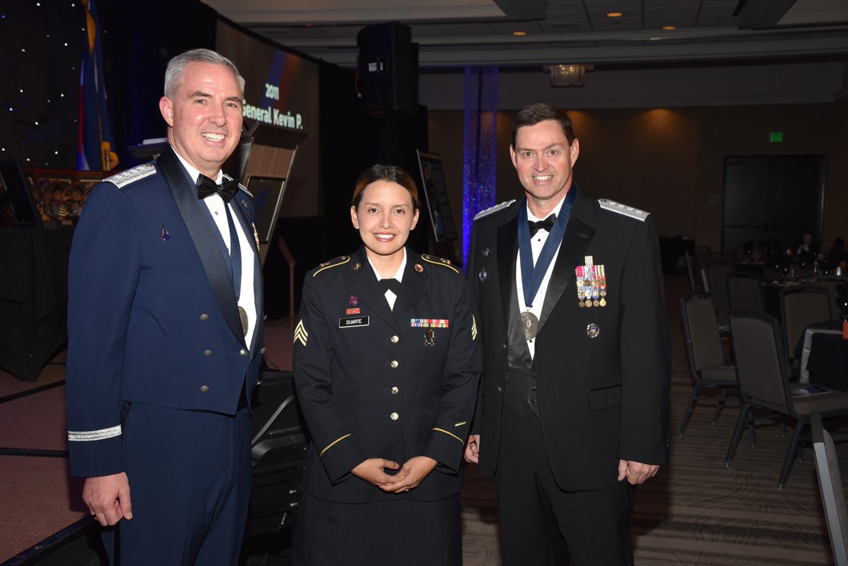 NDIA_RMC's tweet image. Congratulations to Sgt. Liliana Duarte from the #4ID at Fort Carson.  She received the Patriot Award from #NDIARMC. How cool is it that she was also praised by two Four-Star Generals!  #SteadfastandLoyal #NDIA