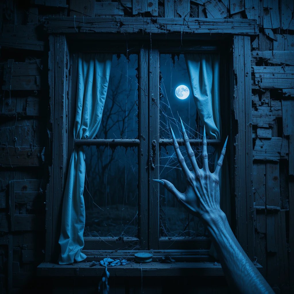hauntedstories0's tweet photo. You’ve moved to a small village where everyone bolts their windows at night. Late one night, you hear a whisper outside: 'Look at me.' The window rattles, and a shadow shifts behind the curtain. What do you do? https://t.co/K2vpbXRKmL
