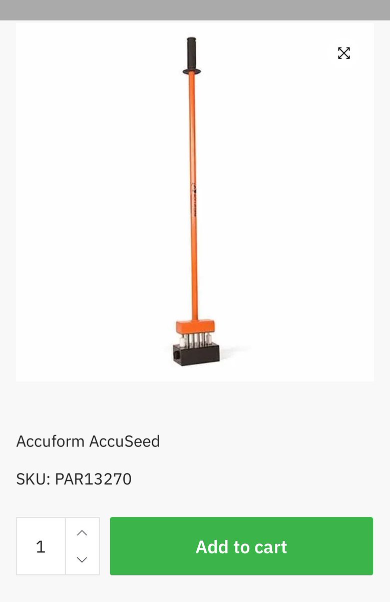 NTJTurf, LLC (@ntjturf) on Twitter photo A great tool to have in your arsenal! Perfect for localized seeding on greens and collars. <a href="/ParWestTurf/">Par West Turf</a> has a wide selection of specialty tools and supplies to help elevate course conditions. A great tool to have in your arsenal! Perfect for localized seeding on greens and collars. <a href="/ParWestTurf/">Par West Turf</a> has a wide selection of specialty tools and supplies to help elevate course conditions.