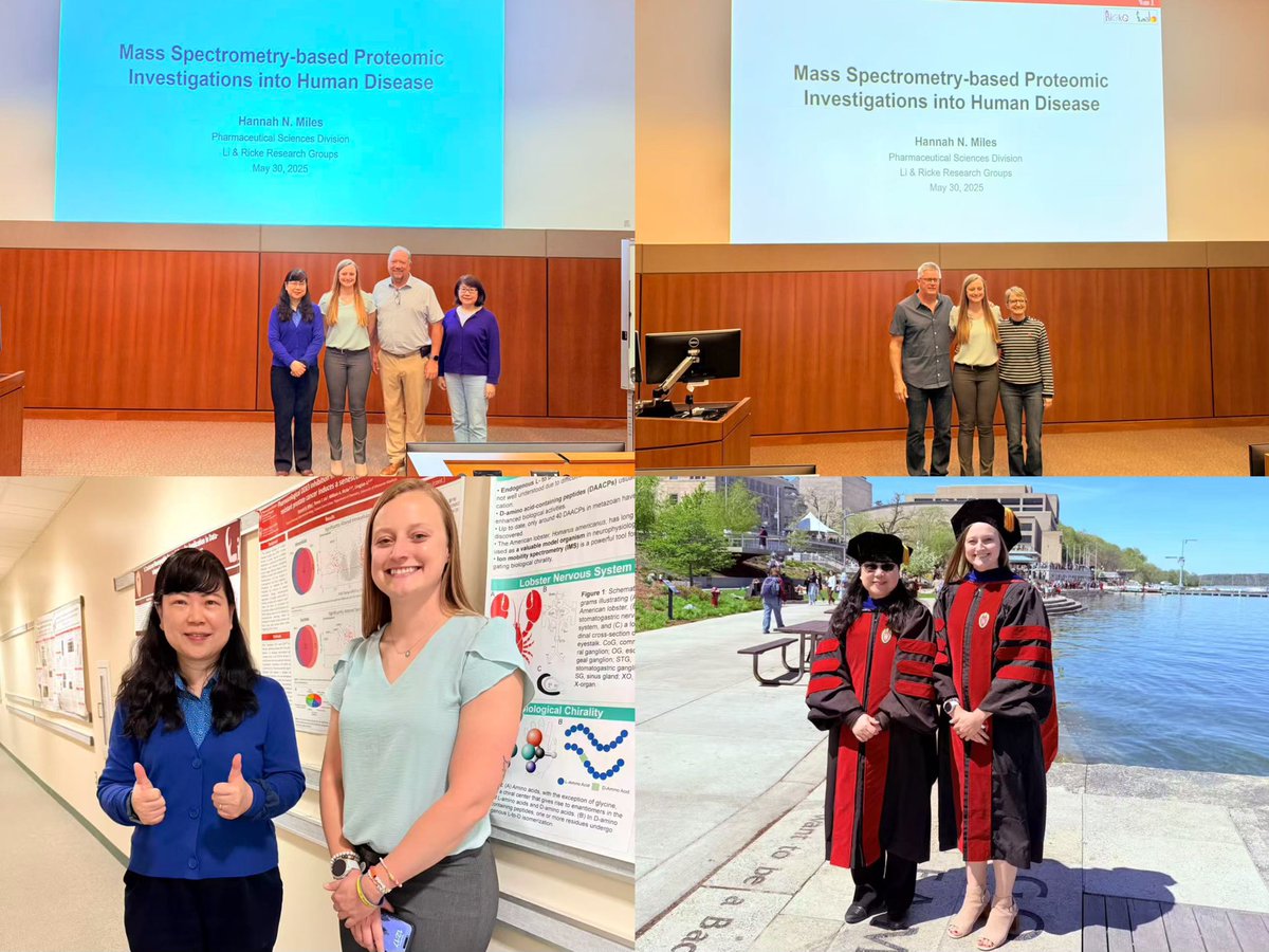 LiResearch's tweet image. Warmest congratulations to Dr. Hannah Miles @HNMiles, the 69th Ph.D. from the Li Lab 🥳🥳🥳Your support for fellow lab members, triathlon training inspiration, and fruitful collabs with @LabRicke have truly left a lasting impact. Wishing you the best on your next adventure 🍾🍰