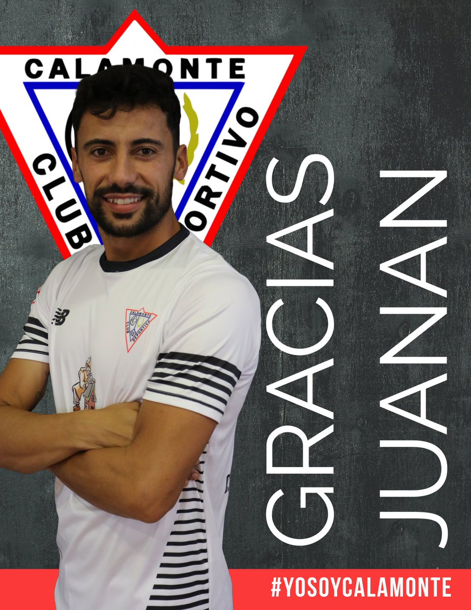 CCalamonte's tweet photo. 📢 𝗢𝗙𝗜𝗖𝗜𝗔𝗟 | Juanan @jagarrido11 y el @CCalamonte ponen fin a su vinculación

🍀 ¡Gracias por tu aportación en estas cinco temporadas y suerte en los próximos retos!

#yosoycalamonte https://t.co/7AC96m6CT3