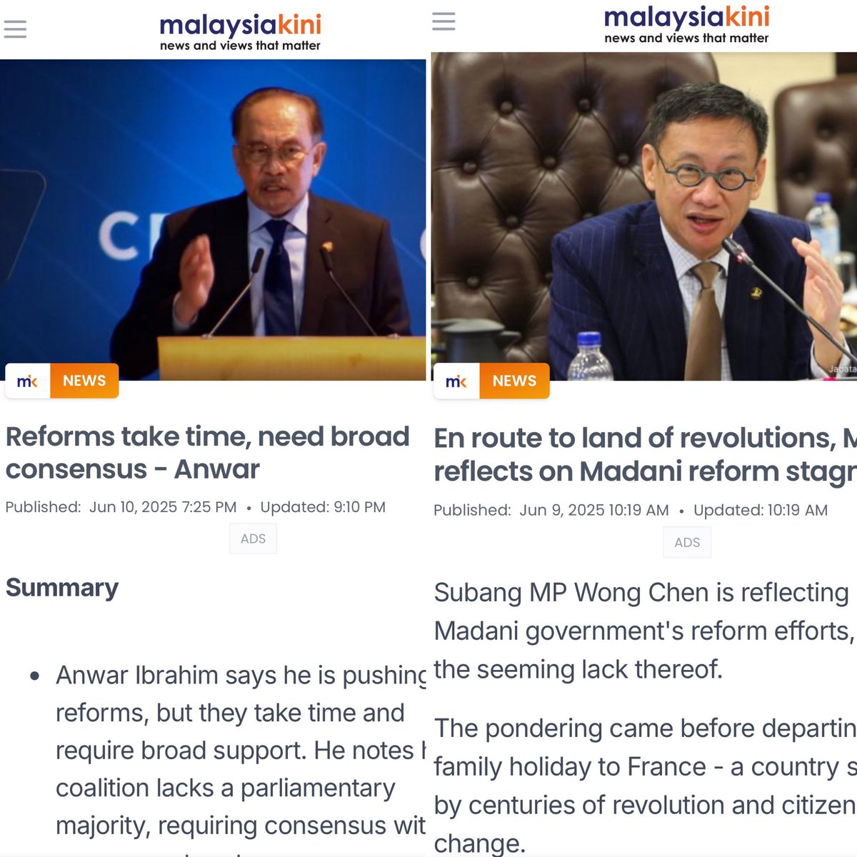 I agree with PMX. He’s certainly right in stating that reform is not a sprint but a structured, deliberate process.

That said, I must firmly remind both the public and lawmakers that BHEUU JPM, alongside the agencies under our purview, has already delivered the Parliamentary