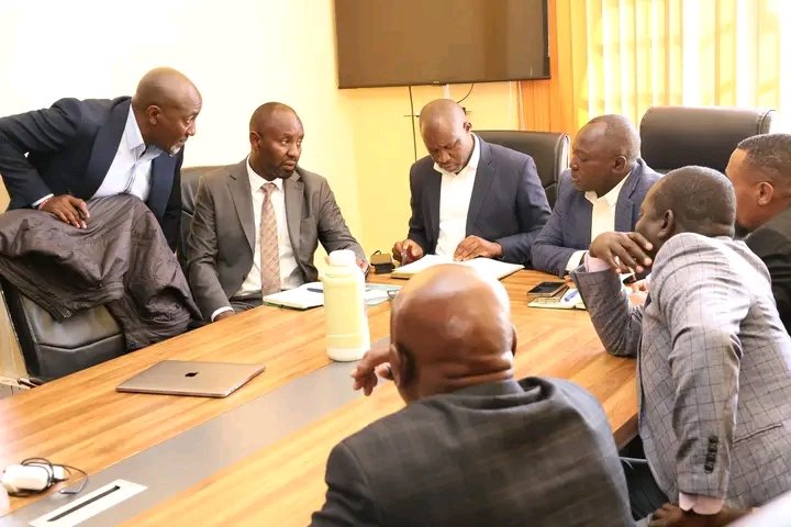 Earlier today, H.E. Governor Joshua Irungu, EGH, convened a Senior Management Team meeting in Rumuruti to review the status of ongoing government projects and to strategize for the upcoming financial year. The meeting focused on aligning priorities &amp; enhancing service delivery.