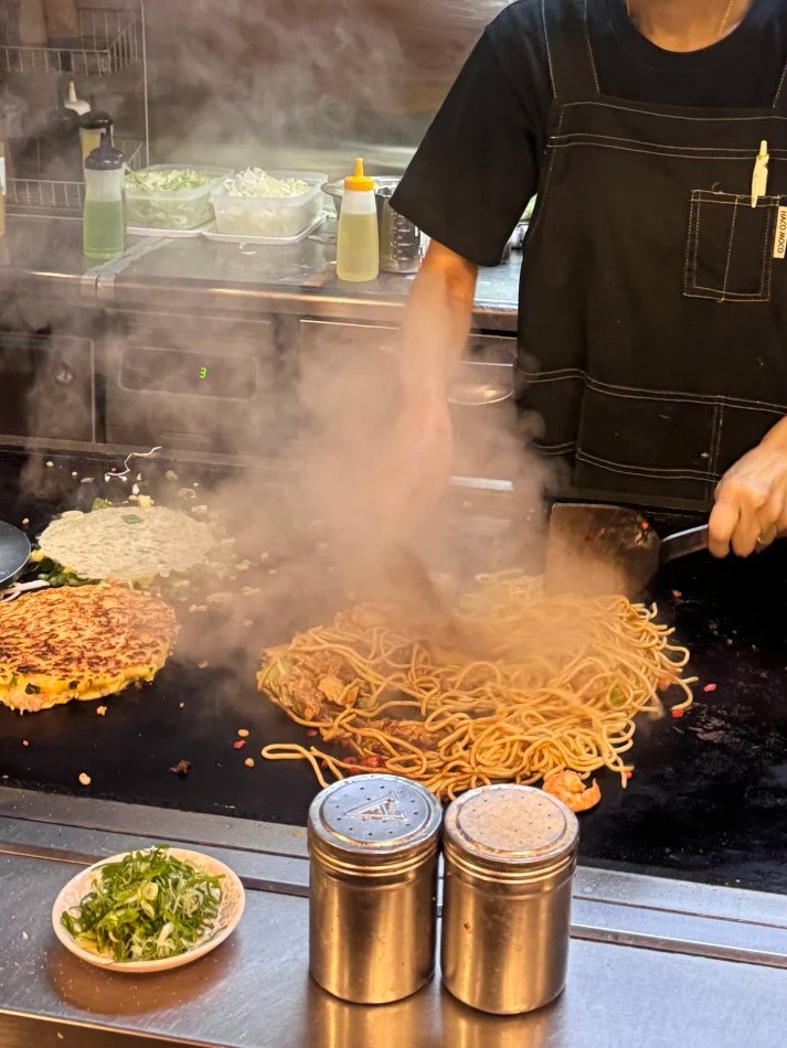 #お好み焼きです