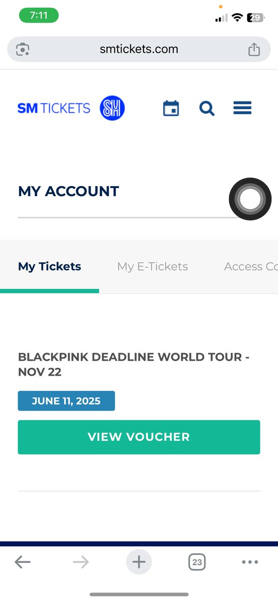fallingforkth_'s tweet image. Ticket Secured! 🥹😭