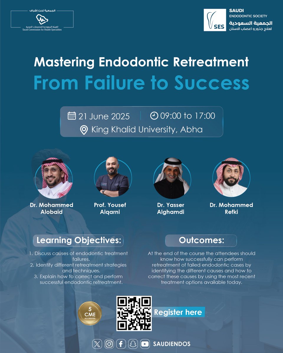 Saudi Endodontic Society tweet media