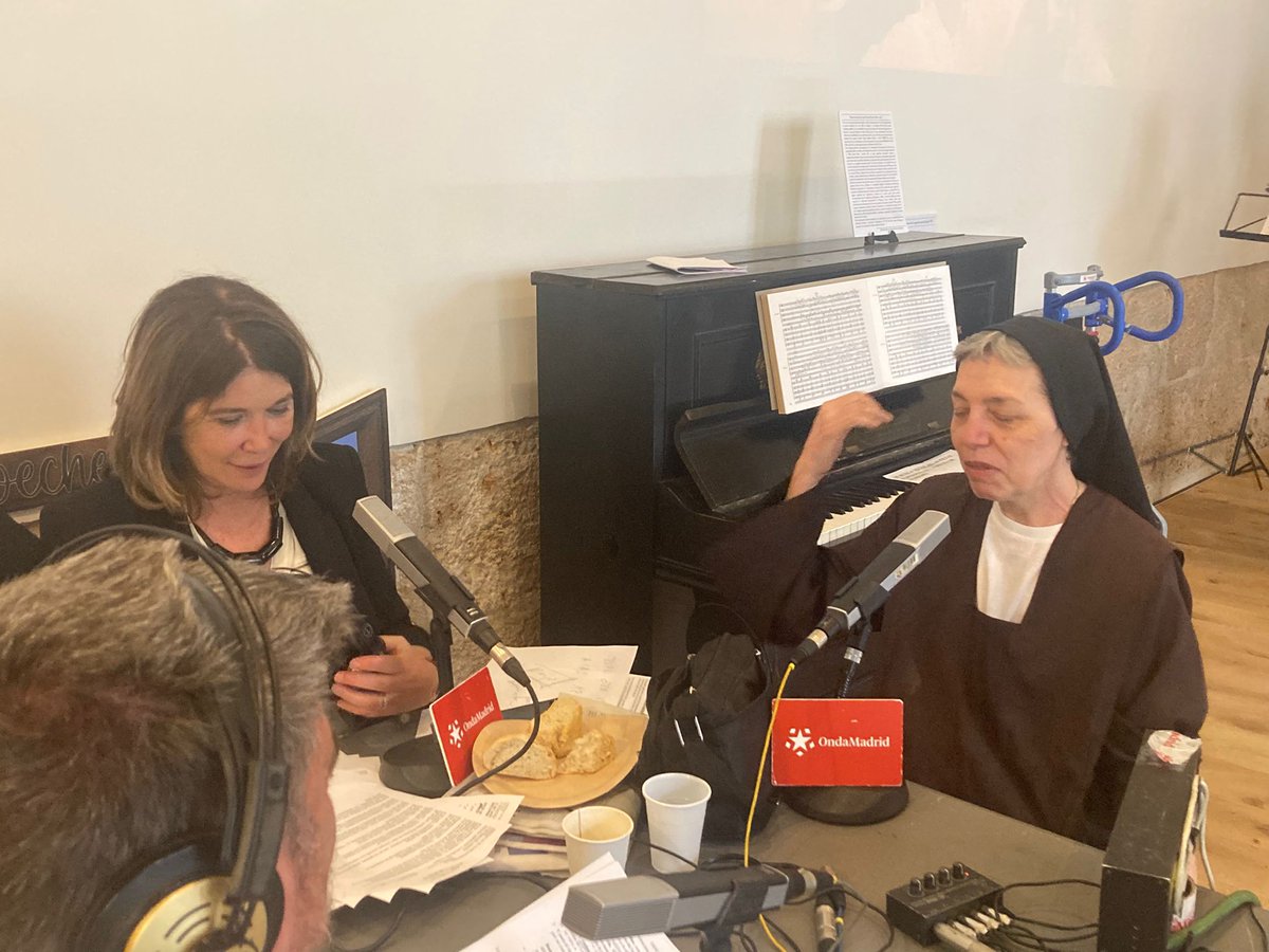 Comunicación Radio Televisión Madrid (@rtvmcomunica) on Twitter photo En <a href="/BuenosDiasOM/">Buenos Días Madrid</a> recibimos la visita de la Hermana Olga, Priora del Convento de las Carmelitas Descalzas del Monasterio de San Ignacio Mártir en #Loeches
⏺️ Seguimos con <a href="/ElydValle/">Ely del Valle</a> en <a href="/ondamadrid/">Onda Madrid</a> 101.3 y 106 FM En <a href="/BuenosDiasOM/">Buenos Días Madrid</a> recibimos la visita de la Hermana Olga, Priora del Convento de las Carmelitas Descalzas del Monasterio de San Ignacio Mártir en #Loeches
⏺️ Seguimos con <a href="/ElydValle/">Ely del Valle</a> en <a href="/ondamadrid/">Onda Madrid</a> 101.3 y 106 FM
