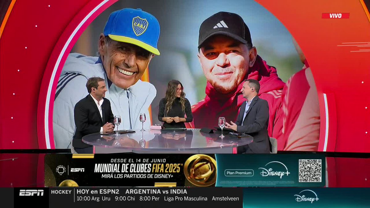Tu compañía de cada mañana: prendete a #SportsCenterAM con <a href="/LRubinska/">Luciana Rubinska</a>, <a href="/FedeBueno73/">Federico Bueno</a> y Pablo Ferreira.

📺 #DisneyPlus