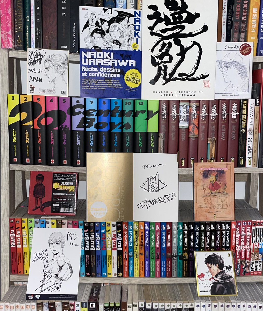 LelouchTsundoku's tweet image. Naoki Urasawa m’a dit que j’avais une dégaine d’artiste, il y a pas de compliment qui pouvait me faire plus plaisir de la part du sensei
Merci @urasawa_naoki