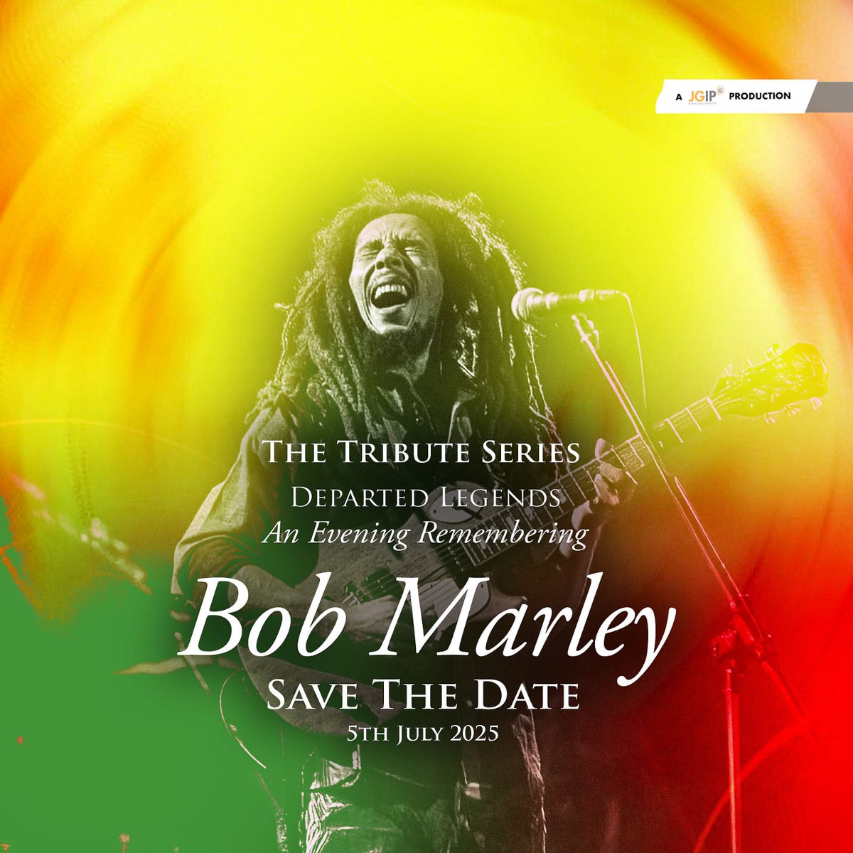 We'll be jamming, we hope you'll be jamming too! 

Early Bird Tickets to An Evening #RememberingBobMarley end tomorrow at midnight... secure spots for you and your irie crew 

linktr.ee/jgip.events