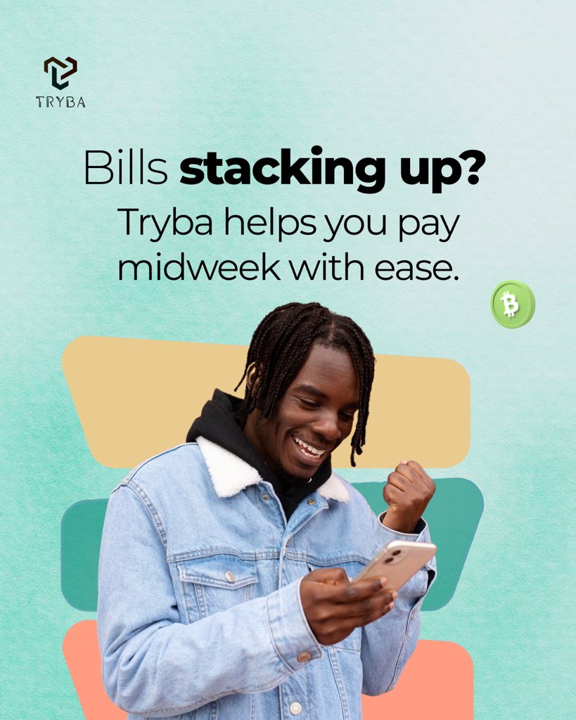 trybagc's tweet image. Settle bills stress-free with Tryba! Fast, secure, and convenient payments. 

Download our app today and get started.

#billpayment #trybagc #fintechApp