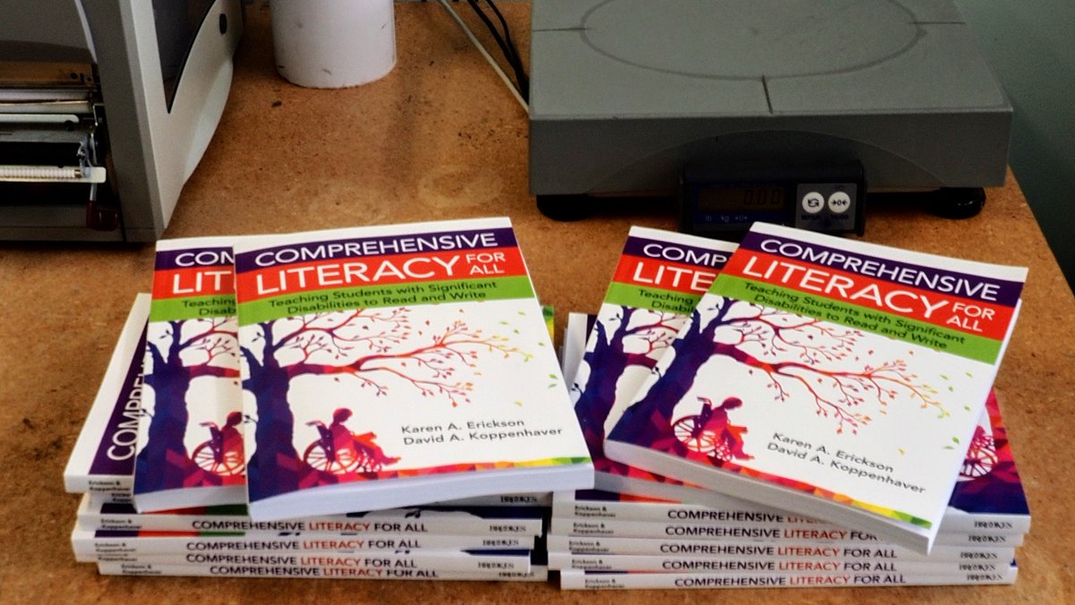 AllMeansAlltj's tweet image. Summer read that&apos;ll flip your perspective on what every learner can achieve:
Comprehensive Literacy for All by Dr. Karen Erickson &amp;amp; Dr. David Koppenhaver.
This book doesn&apos;t just inspire.  It challenges and empowers.

🌟Don&apos;t miss it! 🌟

#CLFA #LiteracyForAll #SOR #SpedEd