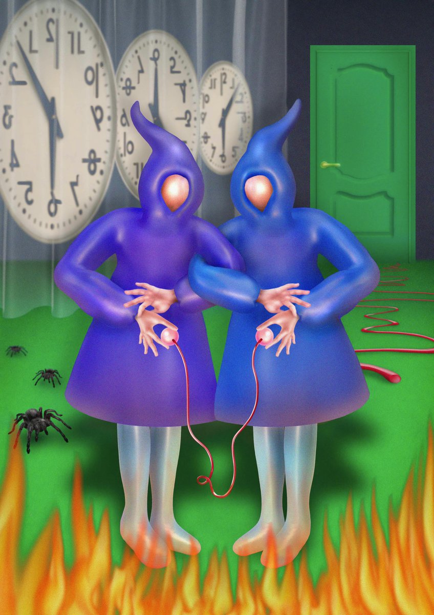 nico ito（<a href="/nicooos_n/">nico ito</a> ）の作品が、月極から出品されています。開催中の個展「Soft Panic」の会期は6月29日まで。

oil.bijutsutecho.com/artist/4307

#nicoito #月極 #tsukigime #OILby美術手帖 #art #contemporaryart