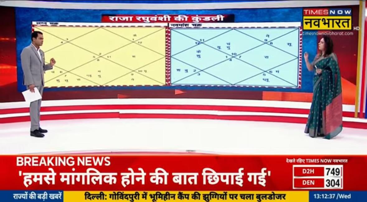 अब न्यूज चैनल सोनम और राजा की कुंडली पर चर्चा कर रहा है। भारतीय टीवी मीडिया अपने नीचतम स्तर पर पहुंच चुका है।