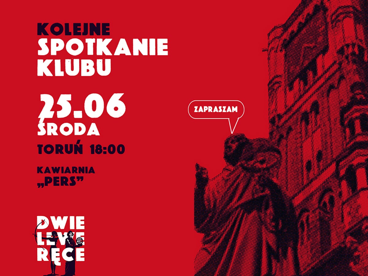 Kolejne otwarte spotkanie naszego klubu już za 2 tygodnie w Toruniu!
Omówimy na nim "Zwyczajnych ludzi", czyli pierwszy odcinek nowego sezonu "Czarnego lustra".
Potraktujemy to jako przyczynek do dyskusji o zagrożeniach związanych z subskrypcyjnym modelem życia.
Do zobaczenia!