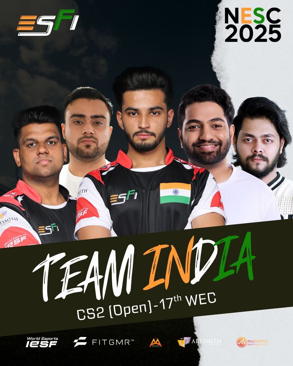 Esports Federation of India tweet media